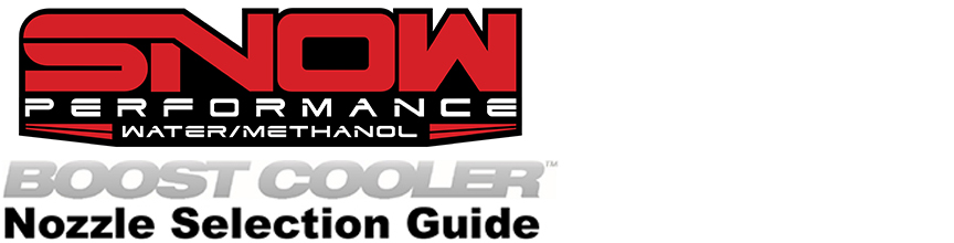 Nozzle Selection Guide