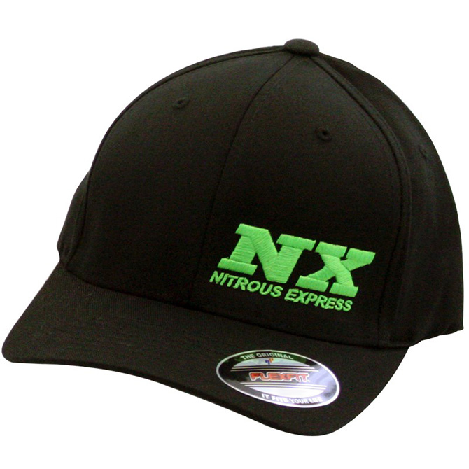 nx black flexfit (l/xl green cap lime stitching)