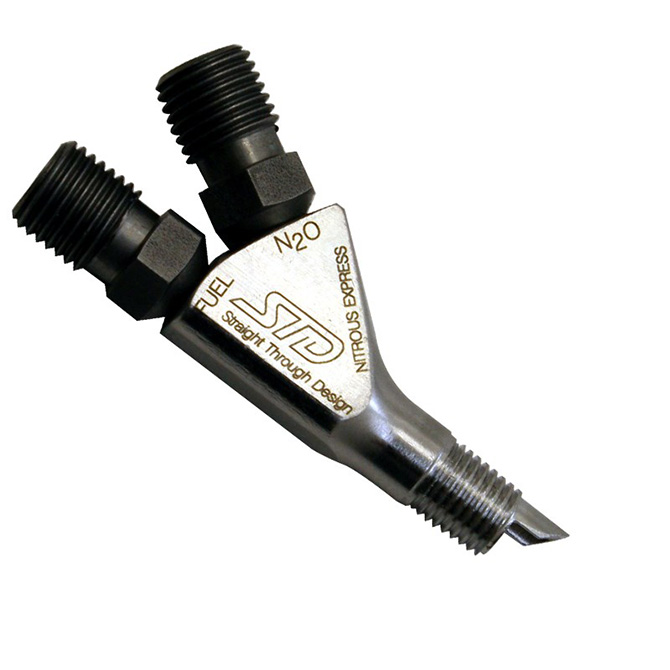 S.T.D. Straight Thru Design Nozzle With Fittings (1/16 NPT Nozzle)