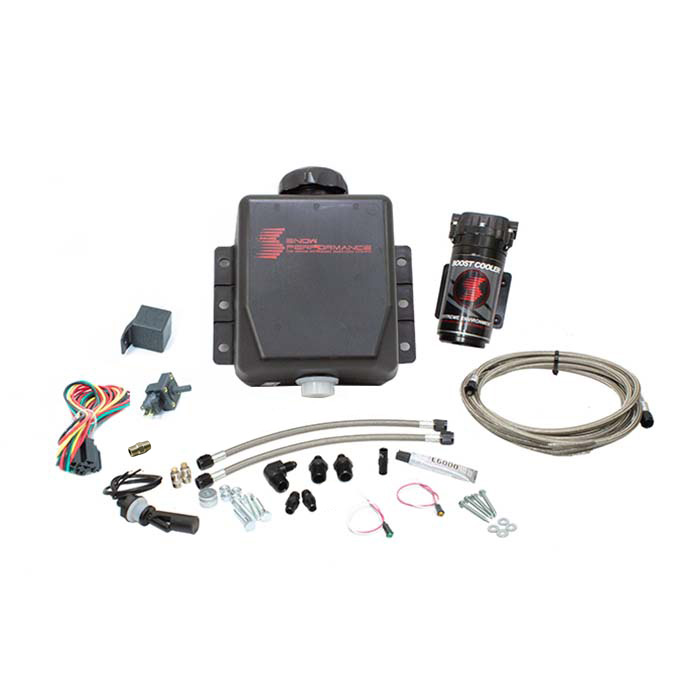 stage 1 boost cooler™ forced induction watermethanol injection kit (stainless steel braided